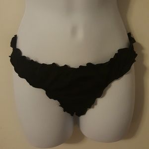 Victoria's secret blk scrunchy butt size M